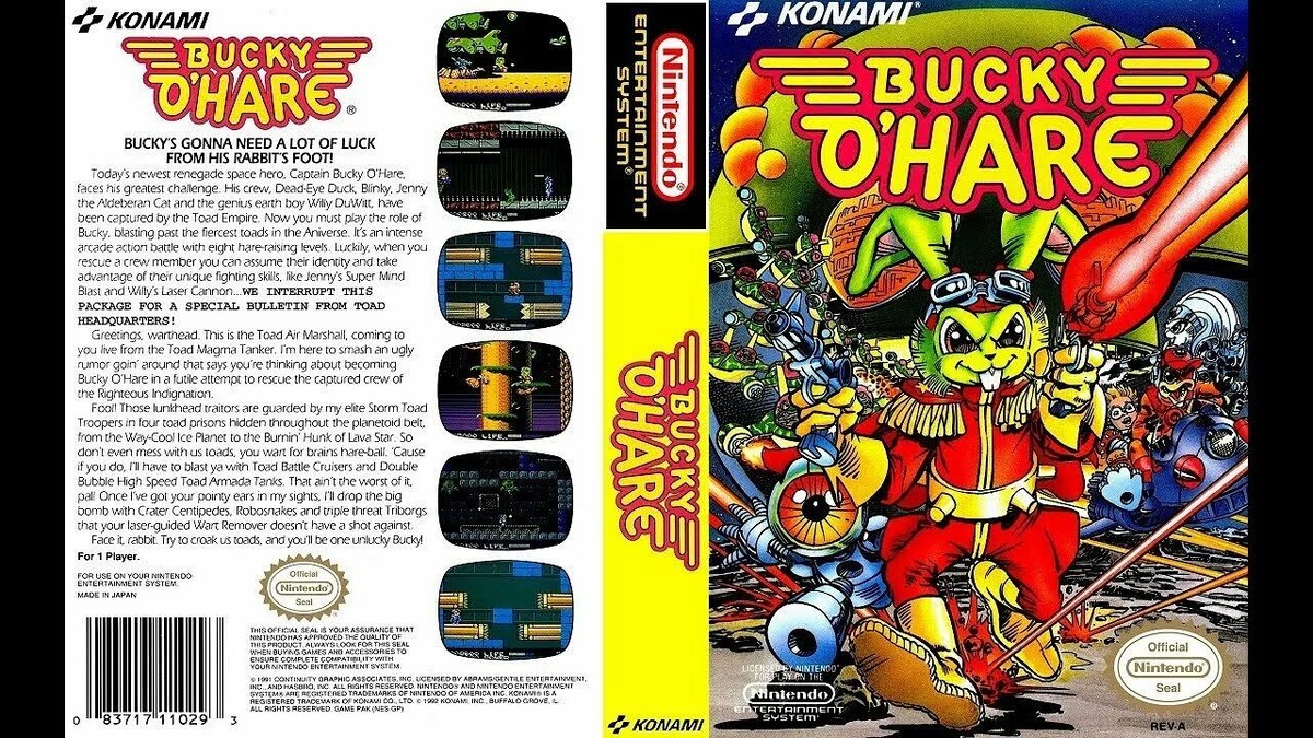 Космическая одиссея Bucky O’Hare: легенда NES