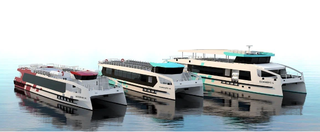 Проект катамарана морского исполнения КБ "Форсс Технологии" согласован РМРС / Фото: "Форсс Технологии", ООО  📷
