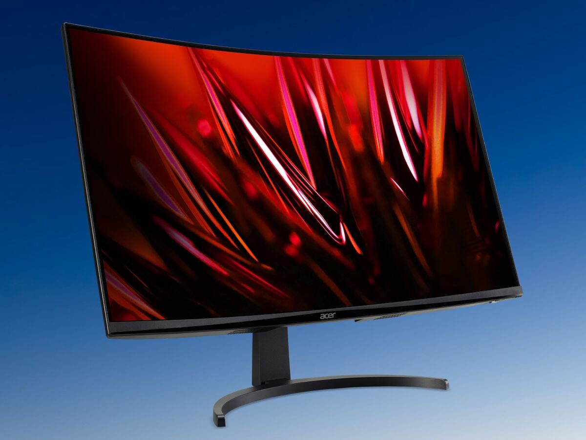    В России появился изогнутый монитор Acer Nitro EDA323QUS3 с быстрой VA-матрицей