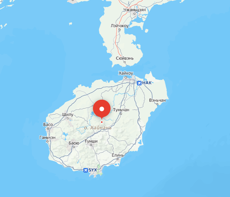 остров на карте 