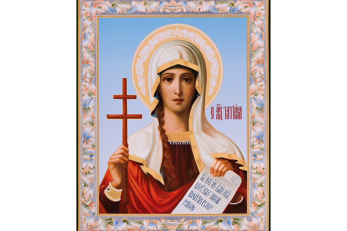 hramikona / Shutterstock / FOTODOM📷Икона с изображением святой мученицы Татьяны