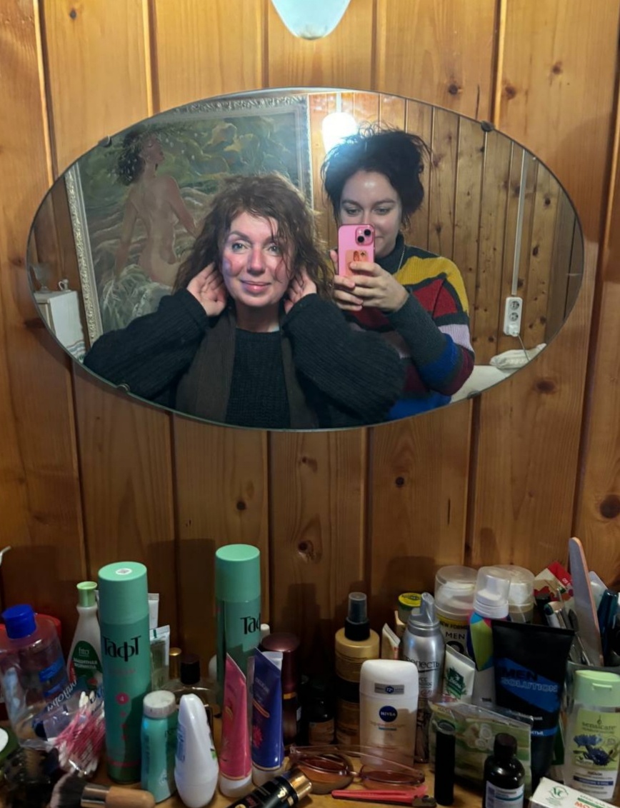 Фото автора, как и все в статье. На даче наше зеркало! 