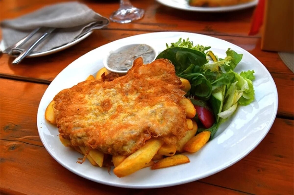    Свинина в кляре.