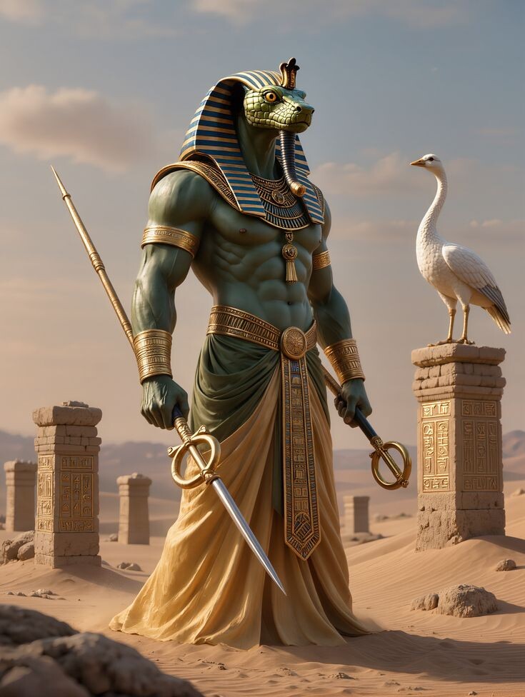 БОГ ДРЕВНЕГО ЕГИПТА - СЕБЕК