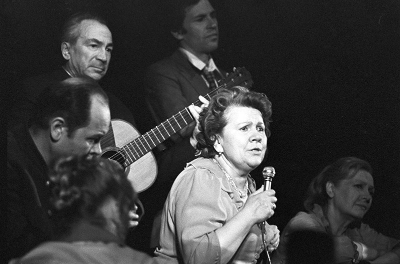 На творческой встрече со зрителями