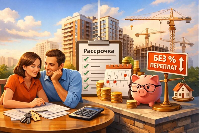 Рассрочка может сделать покупку квартиры комфортной — если понимать, как устроен график платежей и что стоит за обещанием «без процентов». Именно об этом и говорит эта статья.