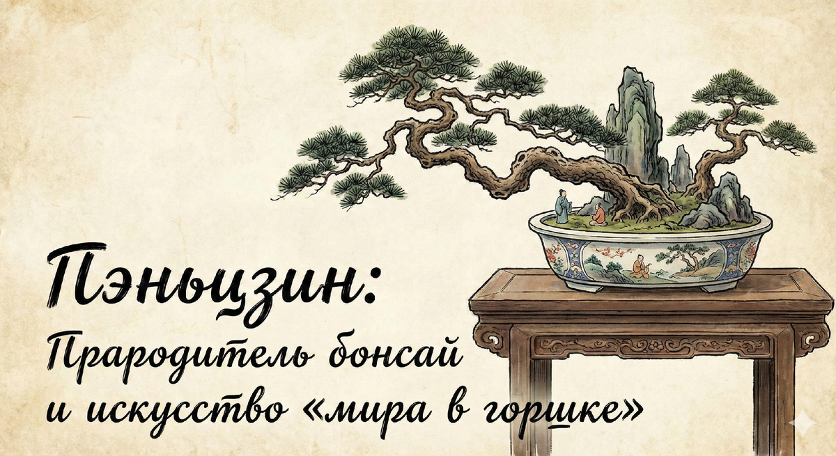 Пэньцзин (Penjing) — искусство, которое гораздо шире, чем просто «дерево в плошке».