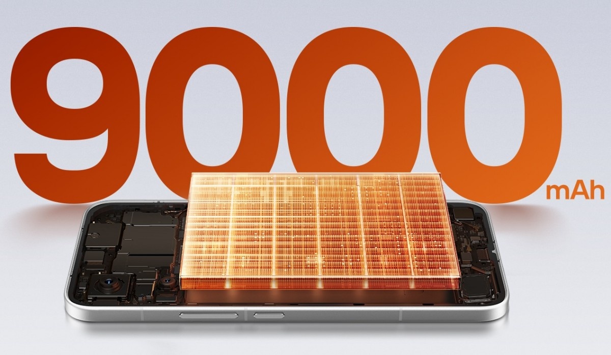 Внутри ожидается батарея на 9000 мАч