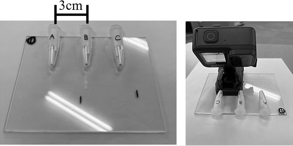 Испытательный аппарат с запахами