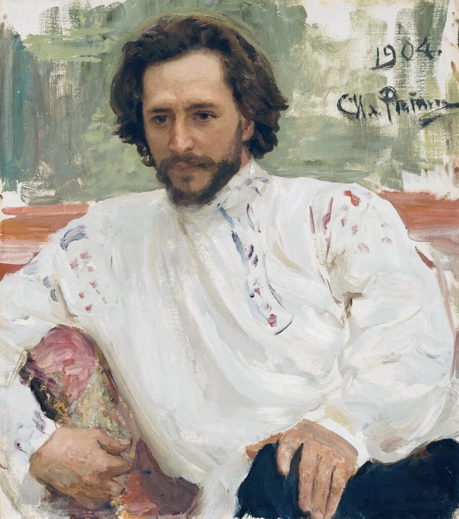 Репин Илья Ефимович «Портрет Леонида Андреева» (1904)