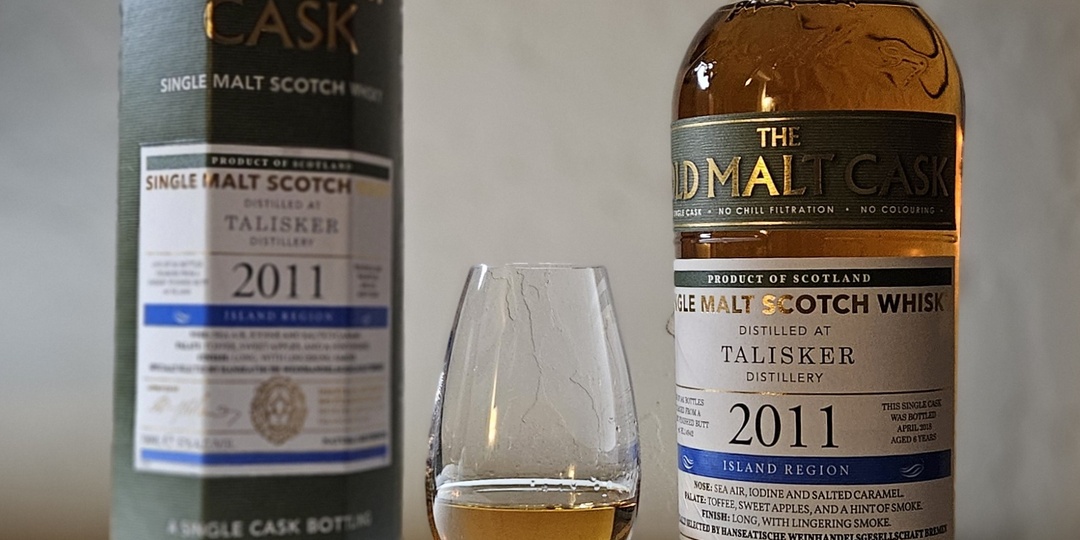 Каким получился молодой бочковой Talisker от боттлера Hunter Laing?