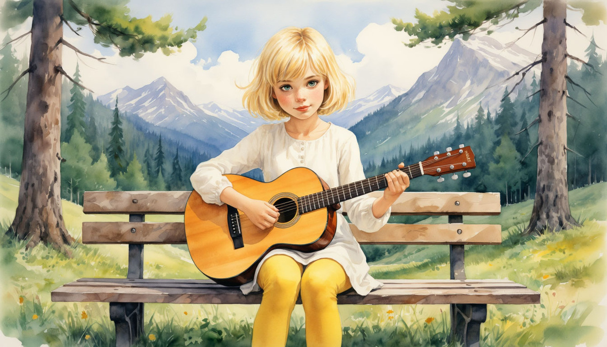 Послушай песенку души. Изображение от ИИ Шедеврум