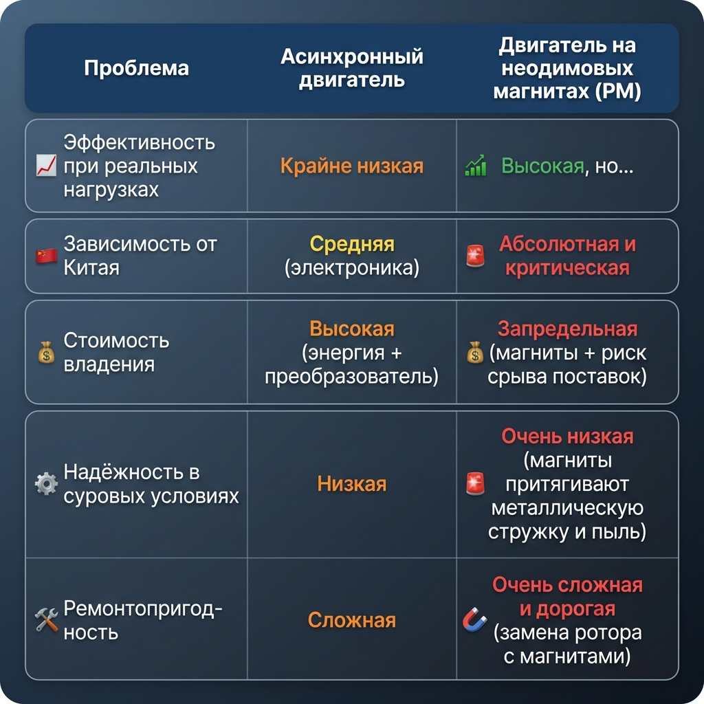 Таблица 1: Тупиковые пути старой школы