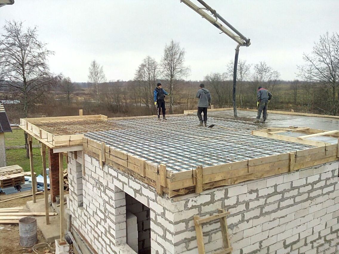 Монолитные перекрытия и сборные железобетонные >>