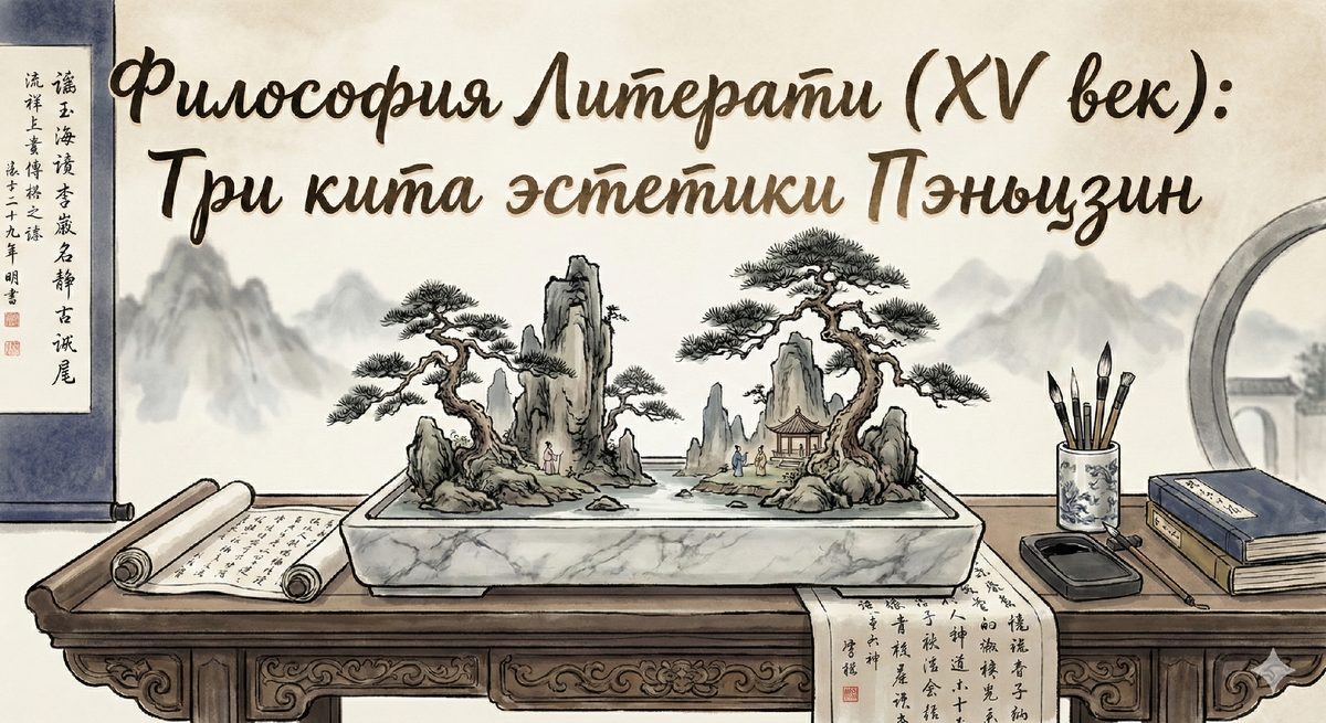 Пэньцзин - строится на трех ключевых художественных чувствах: Открытости, Природе и Утонченности.