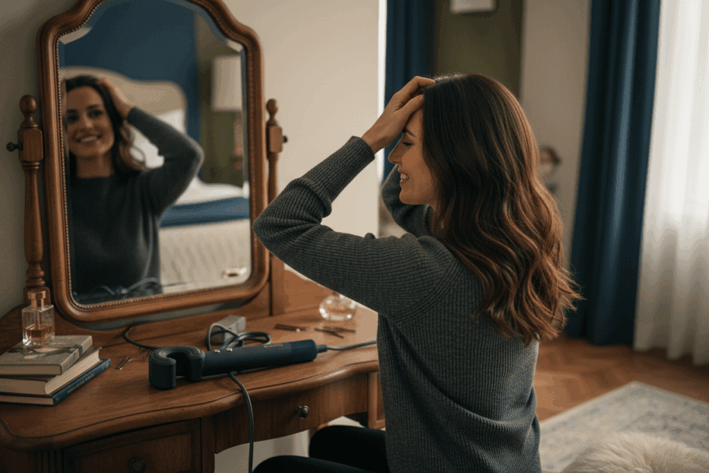    Кейс борьбы со статикой: как ионизация в фене спасла наши волосы от зимних «антенн» TELZEN