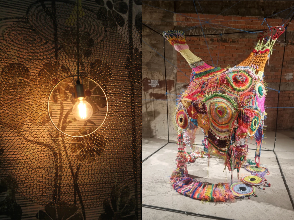 Игра света и тени и объём в современном текстильном искусстве