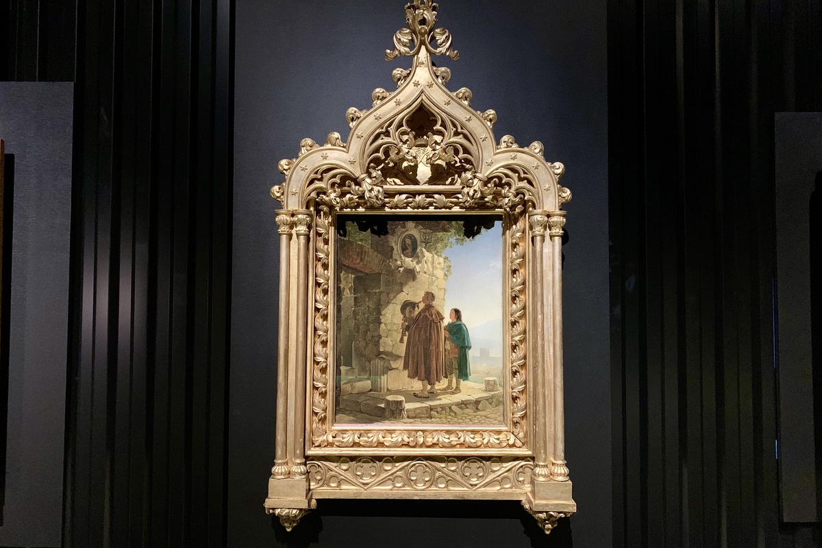    К. Брюллов. Пифферари перед образом Мадонны. 1825/Екатерина Якушева