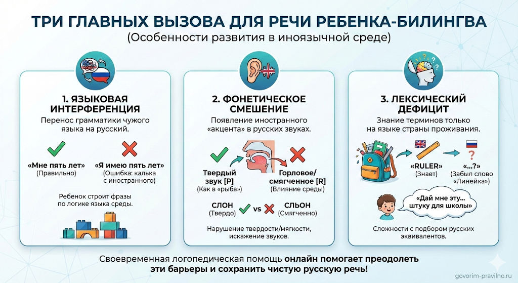 Особенности развития речи у билингвов