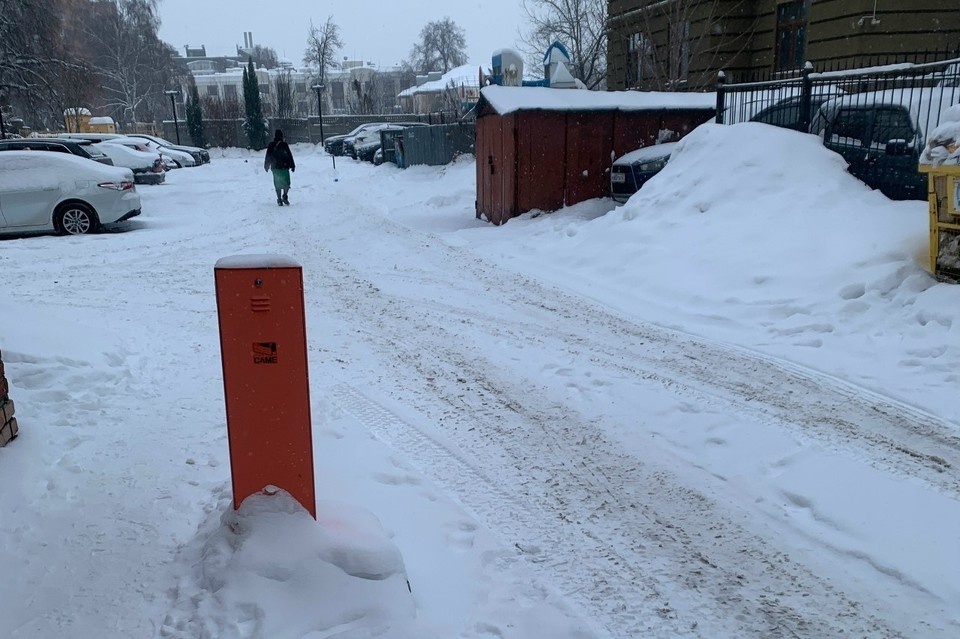    Рязанцы жалуются на некачественную уборку снега во дворах. Фото: Госжилинспекция Рязанской области.