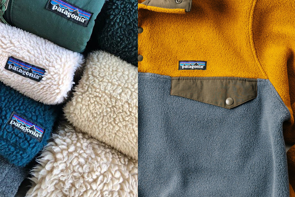 История флисового материала и флисовых толстовок - старые толстовки Patagonia