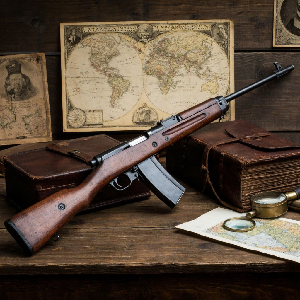 Винтовка Мосина («трёхлинейка») (фото ИИ)