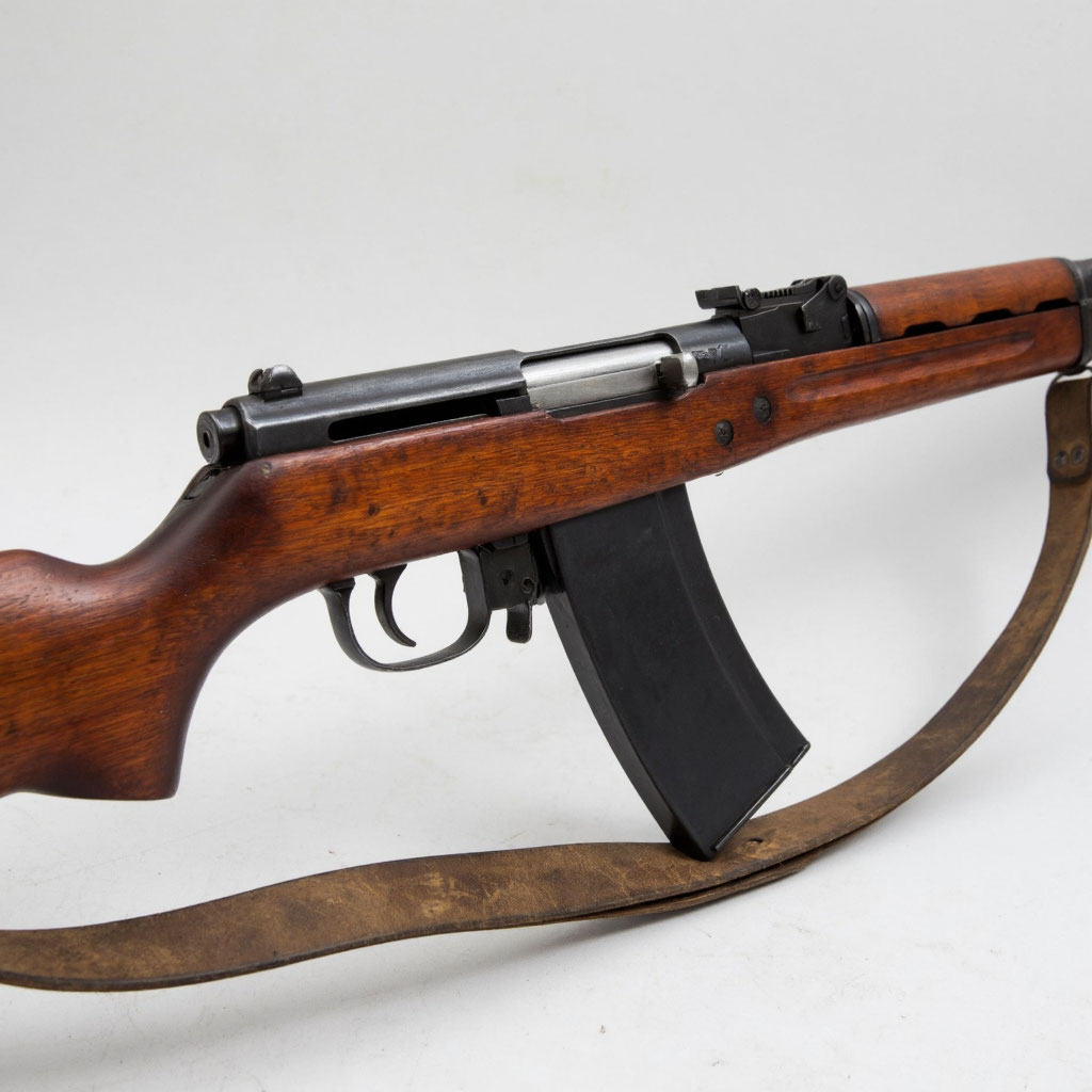 СВТ‑40 (самозарядная винтовка Токарева) (фото ИИ)
