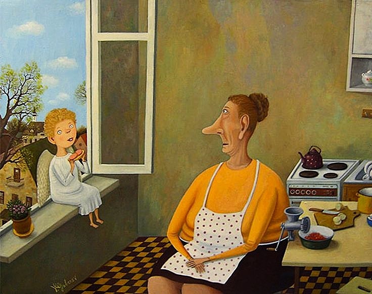 Художник Валентин Губарев