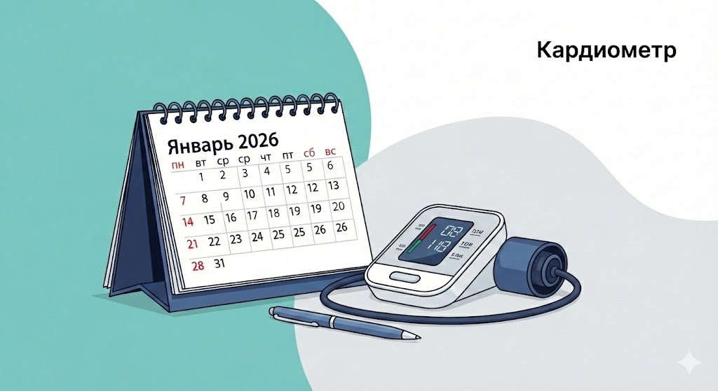 кардиометр дневник самоконтроля и дисциплины артериального давления и пульса