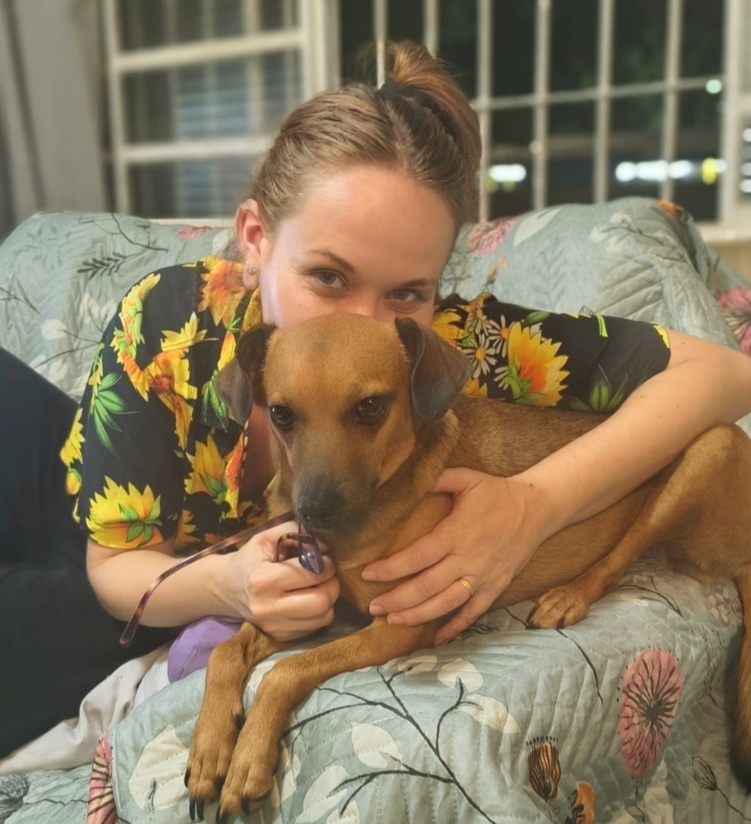 Я и Лили. Фото от Лены.