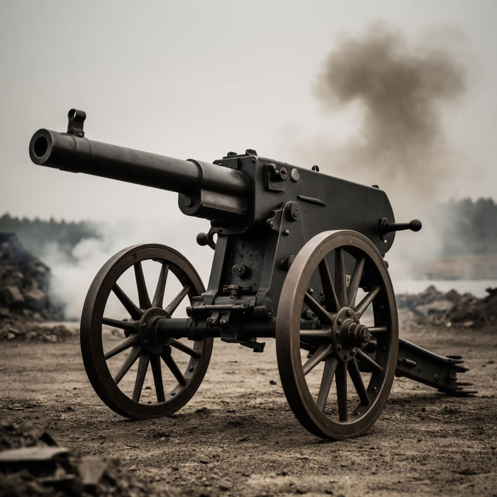 Пулемёт "Максим" (фото ИИ)