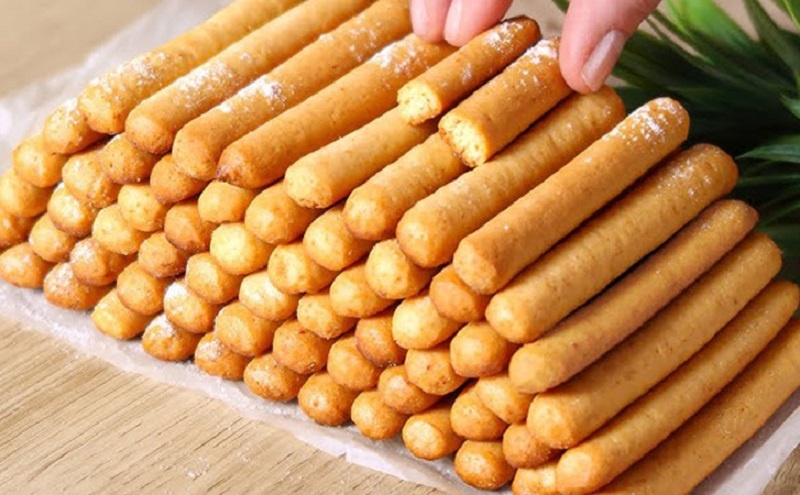 Печенье-палочки за 7 минут: быстрый десерт для неожиданных гостей