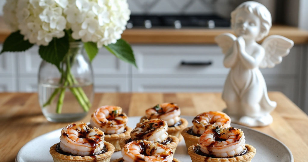 Тарталетки с креветками