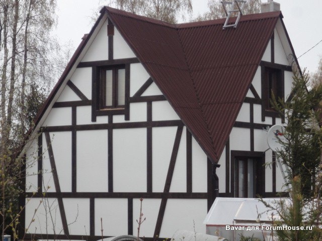 Вентфасад под фахверк