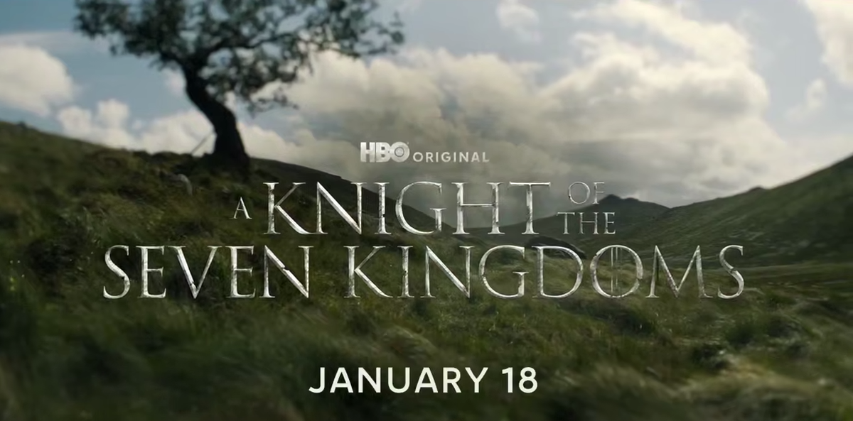     Трансляция первого сезона «Рыцаря семи королевств» стартовала на HBO и HBO Max 18 января 2026 года (то есть 19 января 2026 года с учётом разницы часовых поясов)
