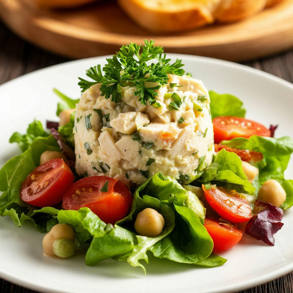 Оливье с курицей