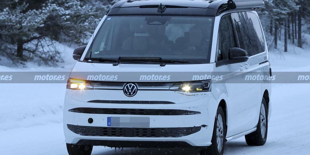 Volkswagen готовит крупный рестайлинг Multivan/California: гибриду обещают до 272 л.с. и более 100 км на электротяге