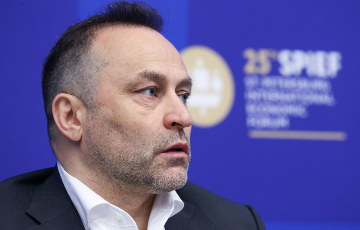    Президент Федерации керлинга России Дмитрий Свищев  Антон Новодережкин/ТАСС