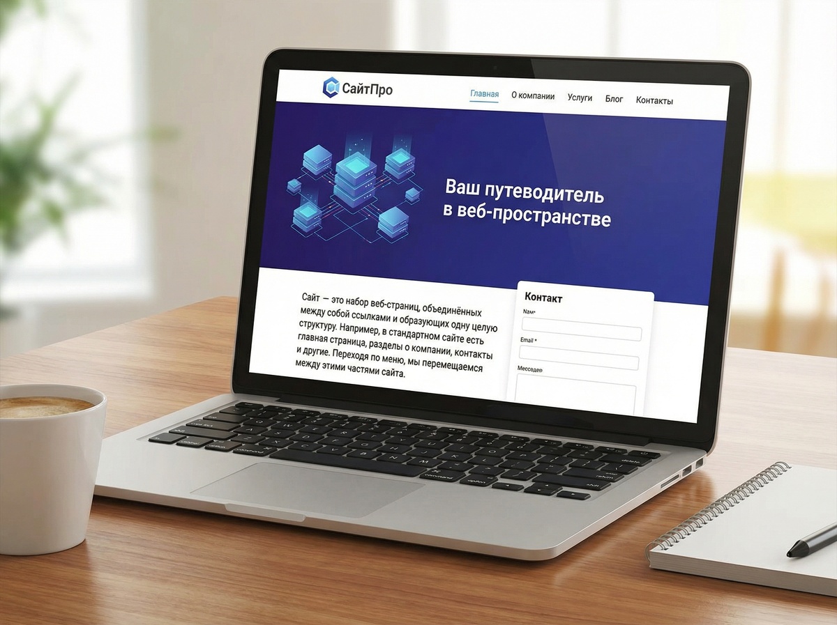 Как создать сайт