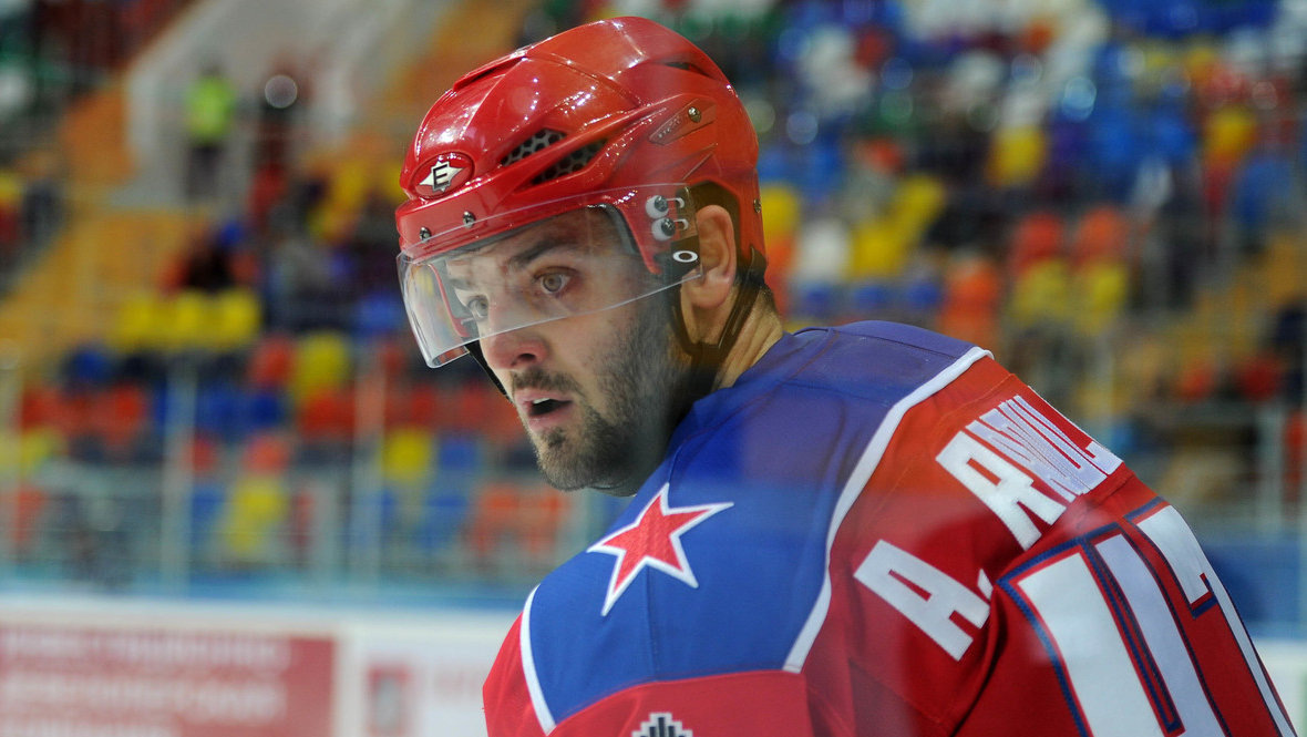 В 2012 году Александр Радулов подписал четырехлетний контракт с ЦСКА.
Фото Никита Успенский, архив «СЭ»