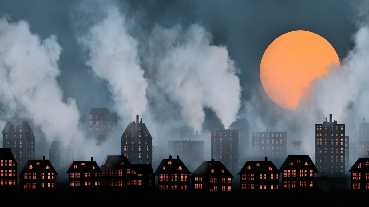 В Сибирь пришли морозы, а с ними — «чёрное небо»