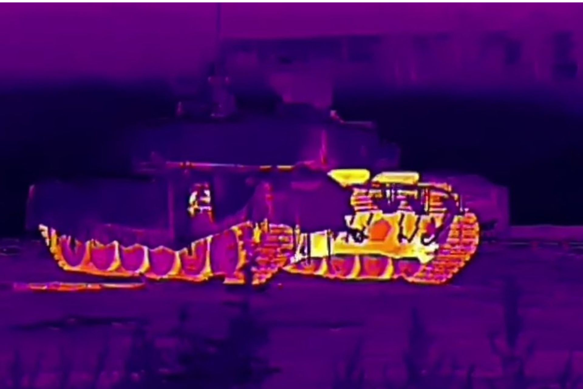 Пример цветного тепловизионного канала