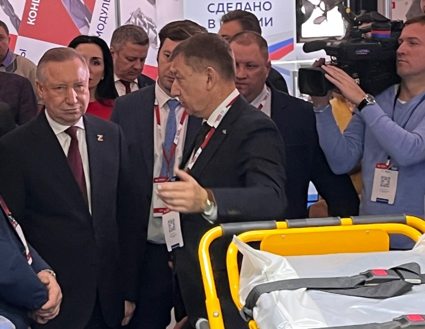 Губернатор Александр Беглов во время одного из официальных мероприятий. Иллюстрация: СЗИЦ "Человек и закон" - ЦЖР "Резонанс"