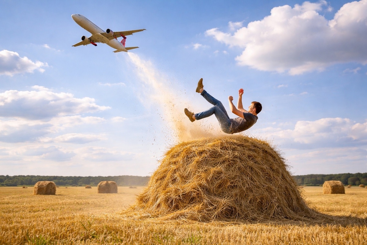    Кажется, спасающие жизни стоги сена — это просто миф