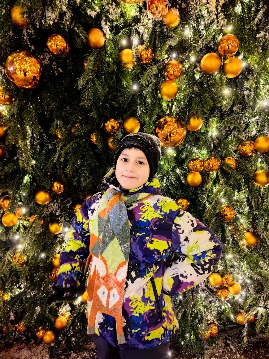 Новогодняя Москва 2026. Фестиваль «Зима в Москве». «Мандариновое настроение» на Арбате