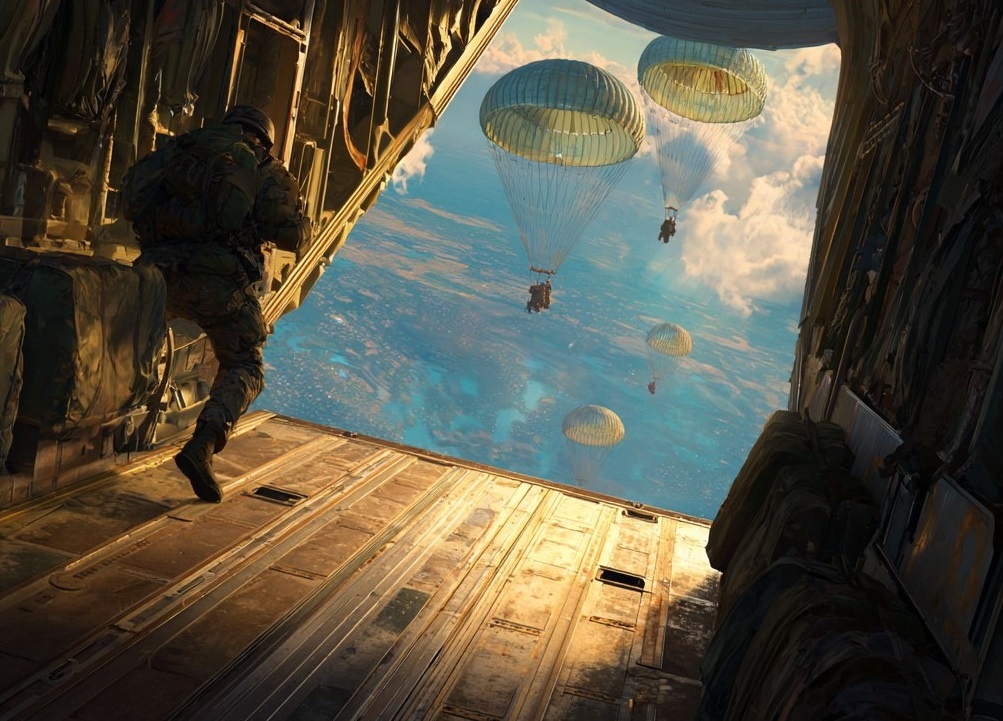 Военный десант / откр. ист.