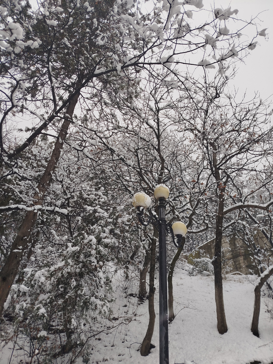 А снег идёт.....