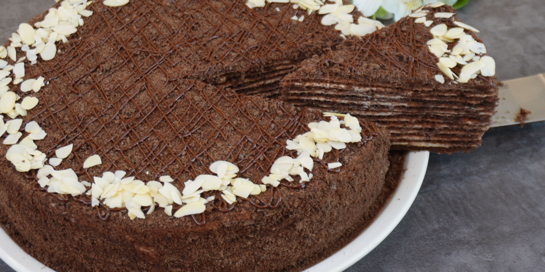 Объедение, а не торт! Медовик с неожиданным ингредиентом: Рецепт от моей бабушки, проверен годами...