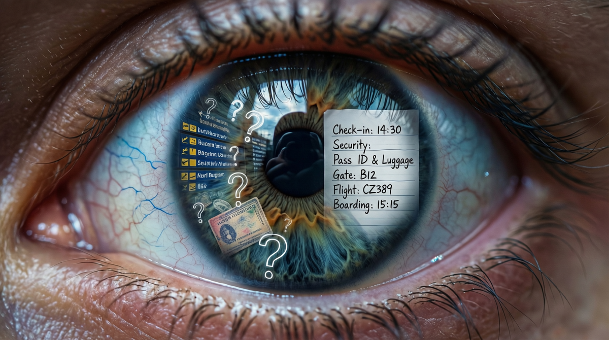 Бывает, что мысли о первой поездке выглядят именно так — как мельтешение без ясности. Но это можно собрать в простой список, который станет основой для спокойствия.