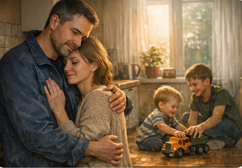 Он пришёл чинить кран, а изменил всю её жизнь